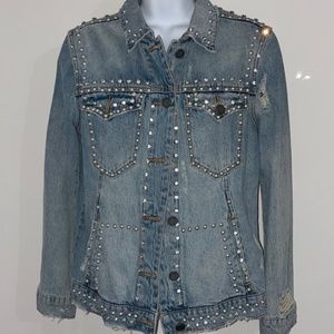 Blank NYC Studded Denim Jacket